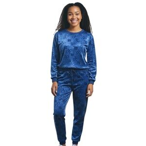 The Wizarding World of Harry Potter Blue Size S Top & Pants Sweatsuit Pajama Set